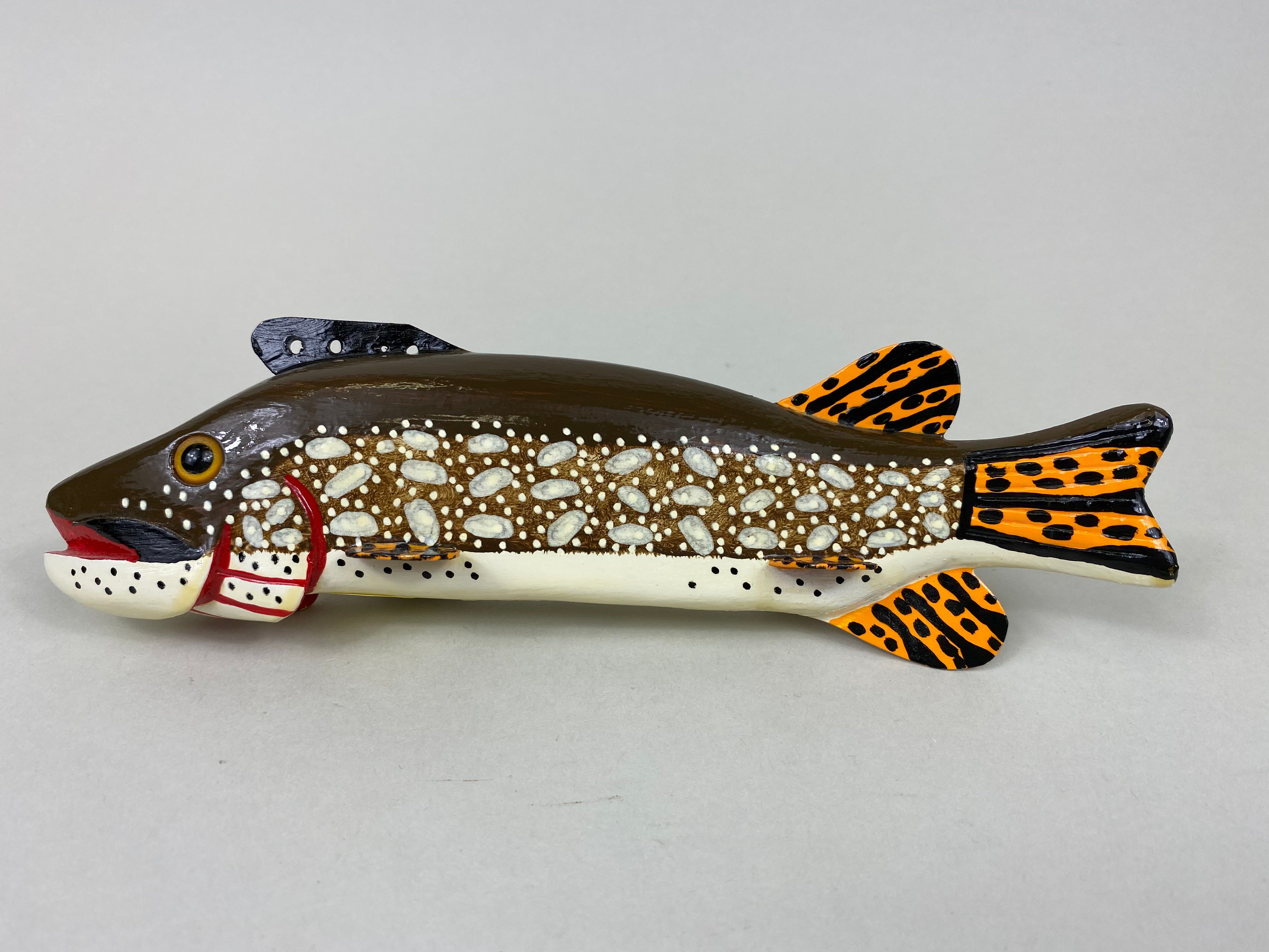 Jim Nelson Pike Fish Spearing Decoy (#5852)