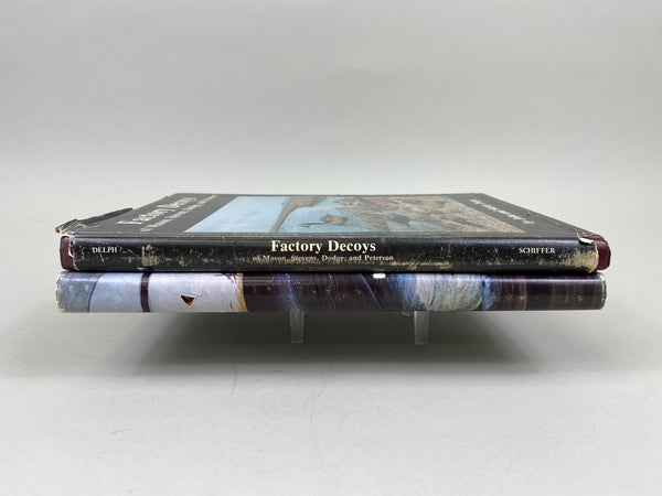 2 Books- Mason Decoys; and Factory Decoys of Mason, Stevens, Dodge, an ...