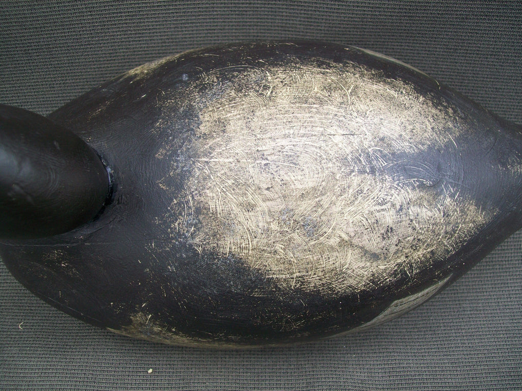 Early Mason Slope Breast Blue Bill, Circa 1890 (#2885) - Muddy Water Decoys