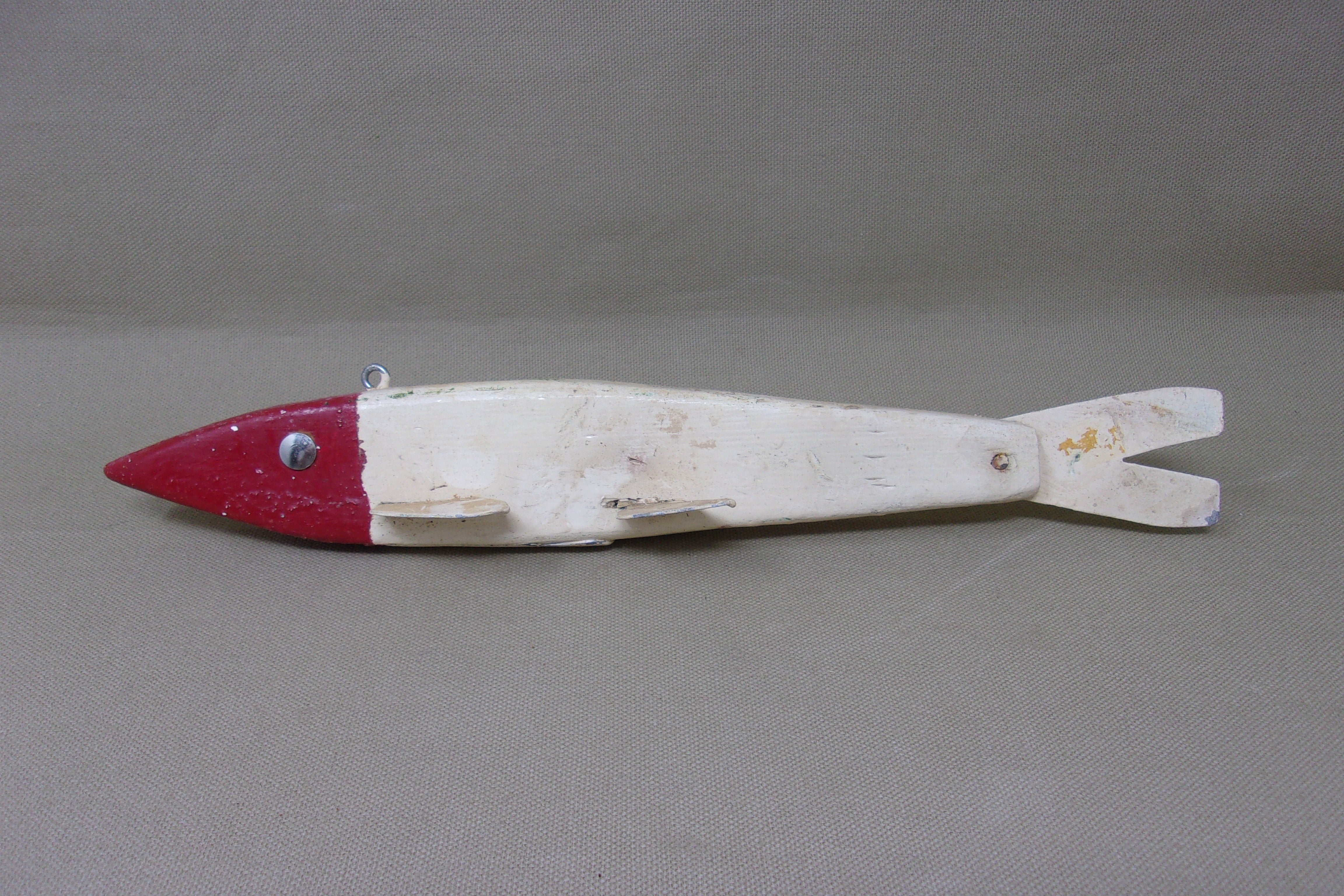 Vintage Fish Spearing Decoy (#T5) - Muddy Water Decoys