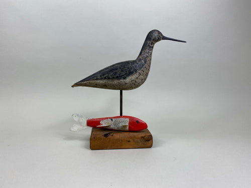 Spearing decoys and shorebirds collection